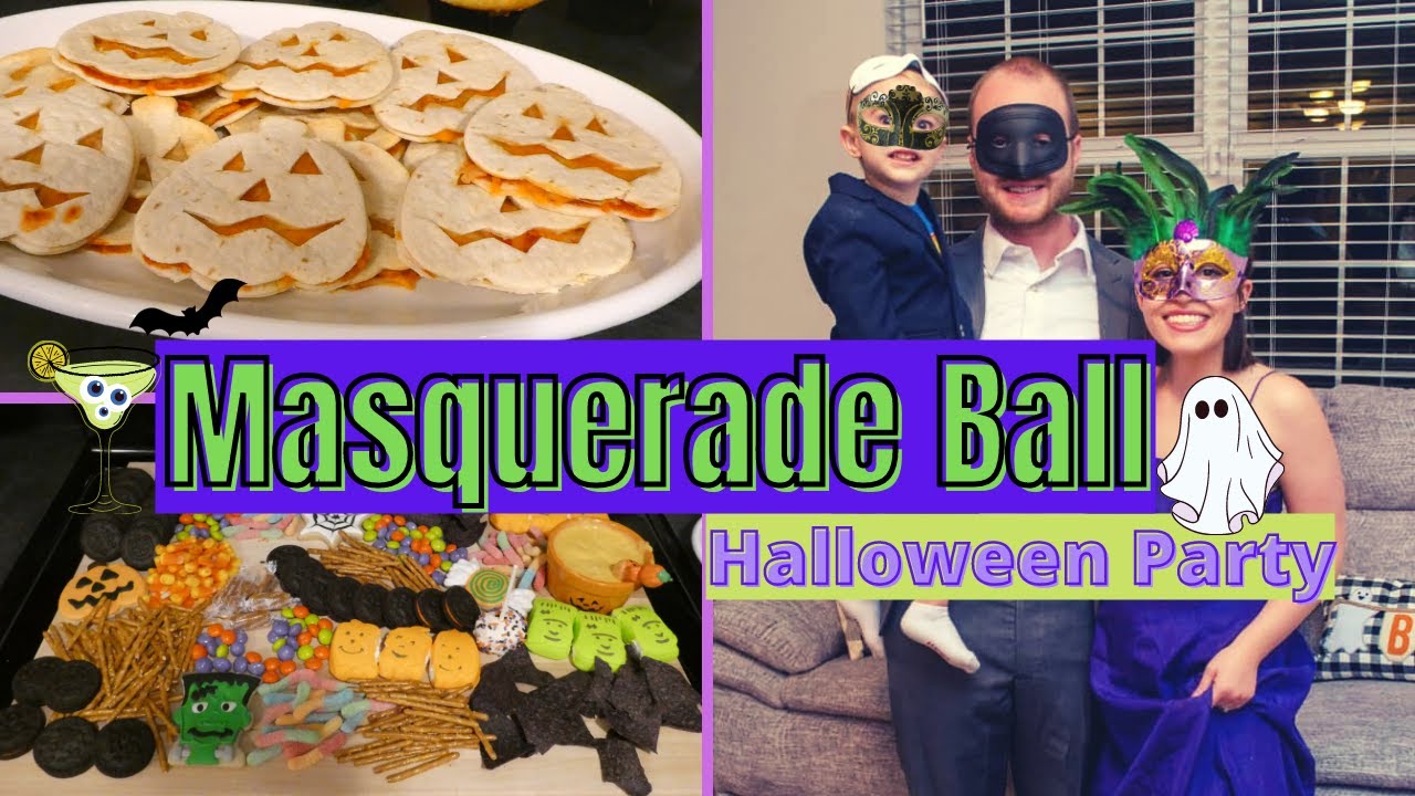 MASQUERADE BALL HALLOWEEN PARTY 2021 I PARTY PREP II GET READ