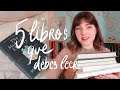 5 LIBROS QUE TIENES QUE LEER 🌸  Favoritos de primavera