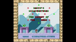 SMW Hack Longplay - Mario's Misadventures: The Secret of The 11 Gems