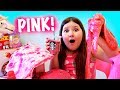 FUNNY PINK 24 HOURS CHALLENGE! ~ EVERYTHING PINK DAY!