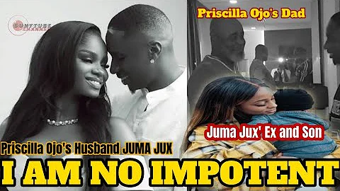 'I AM NOT IMPOTENT' PRISCILLA OJO'S JUMA JUX/PRISCILLA OJO'S FATHER @ Priscilla Ojo's Wedding