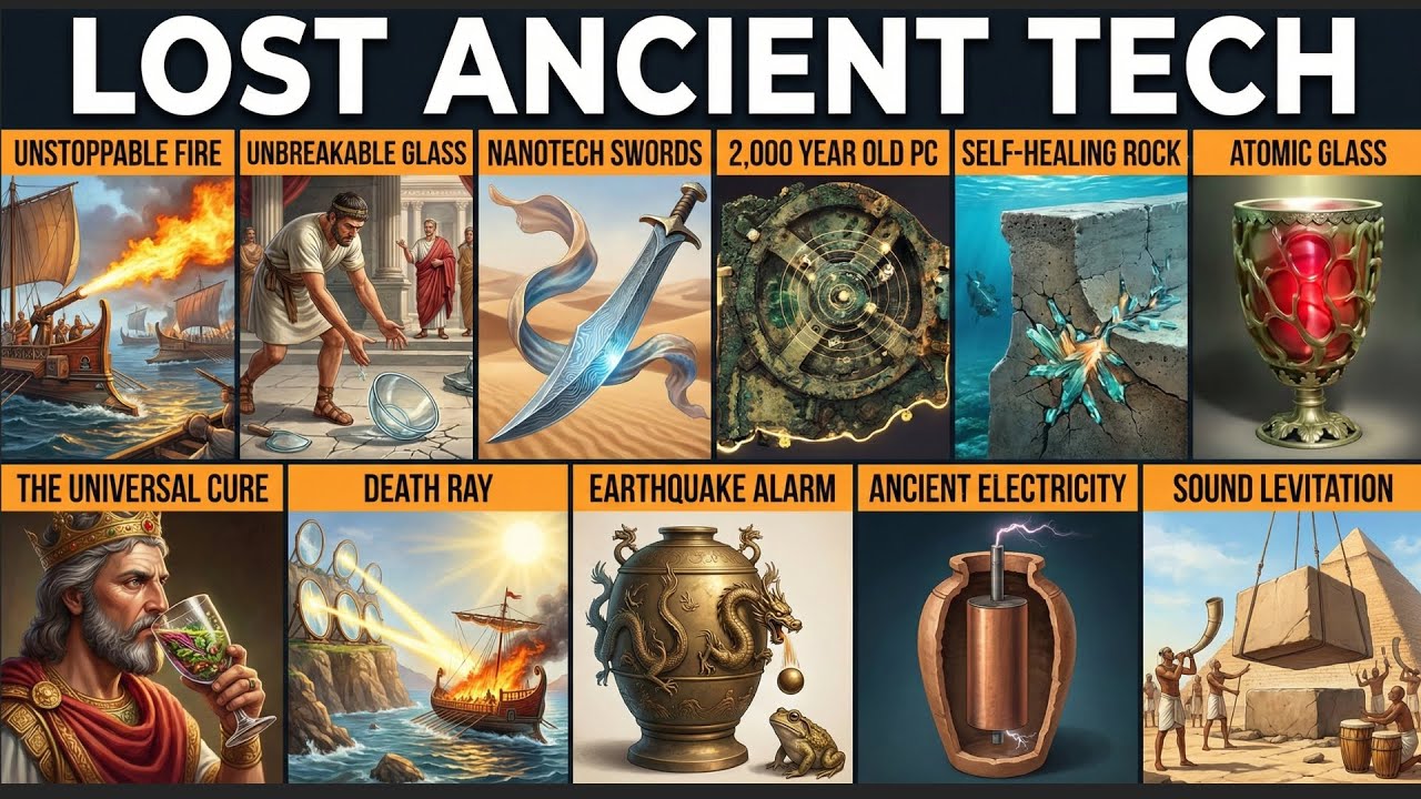 11 Lost Ancient Technologies That Science Can't Recreate