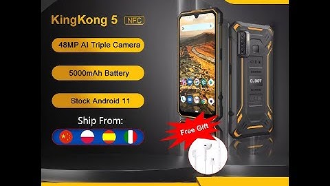 $159.99  Cubot KingKong 5 Rugged Phone