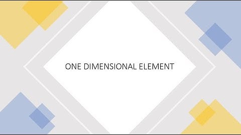 Shape Functions for 3 Noded Bar Element