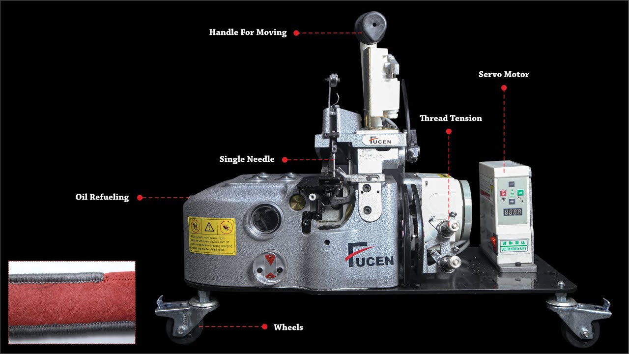 Portable Carpet Overedging Machine FH-2502-T