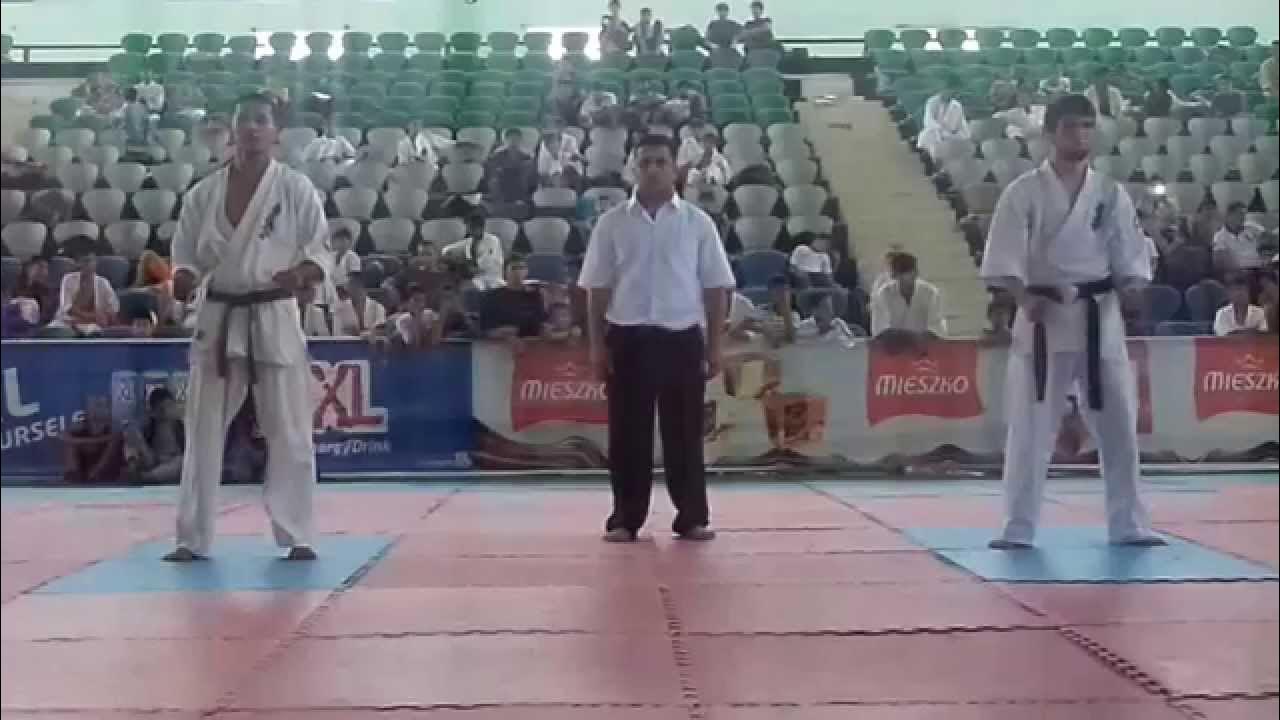 Таджикский каратист