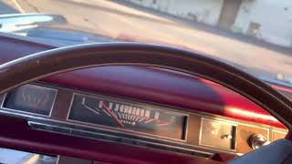 1969 Mercury Marquis Brougham DRIVING 1969 Mercury Grand Marquis