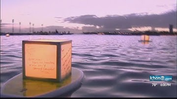 Lantern ceremony preparations