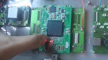 FPGA LEDs control test