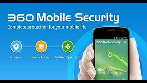 Features of 360 Security Android  app