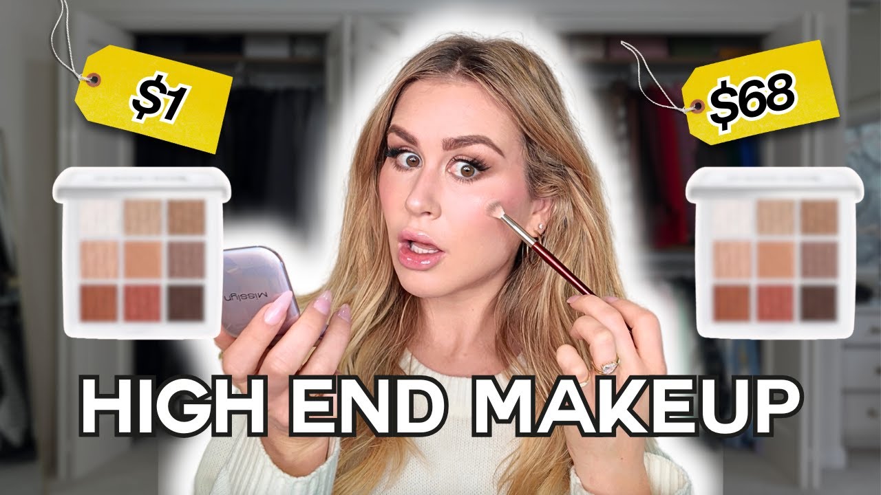 I Tested LUXURY Makeup Dupes for CHEAP 💰 This Is Actually Scary
