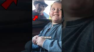 Little Girl TERRIFIED After Seeing Freddy Krueger 😱 | Scary Prank Reaction