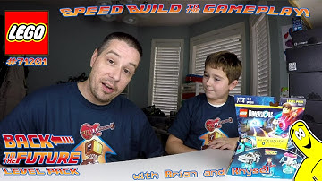 Lego Dimensions: #71201 Back To The Future LEVEL Pack Unboxing/SpeedBuild/Gameplay - HTG