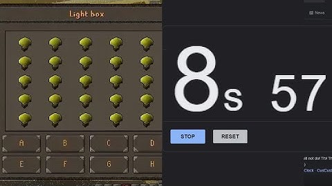 I prove my light box puzzle tactic is still viable live