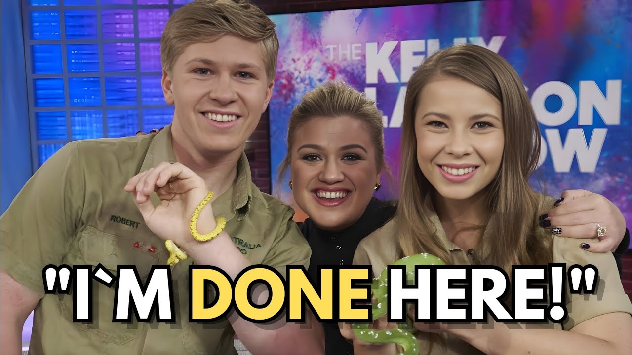 Robert Irwin Kicked Off Kelly Clarkson's Show After Brutal Exchange LIVE   | SHAPED BY IMAGINATION
