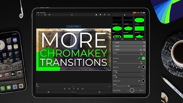 Watch a Video Editor Create More Chromakey Transitions Using LumaFusion Title Shapes