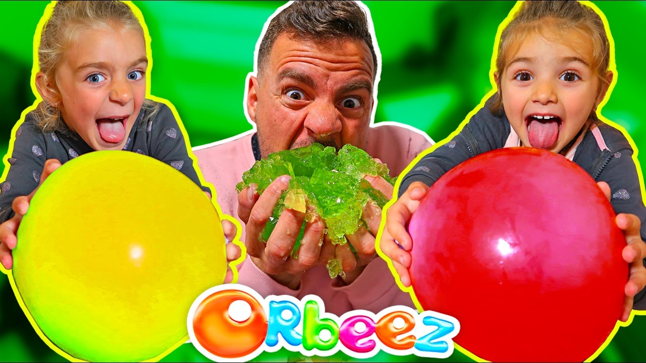 COMO HACER una MEGA ORBEEZ GIGANTE COMESTIBLE y acaba en GUERRA DE