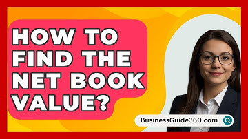 How To Find The Net Book Value? - BusinessGuide360.com