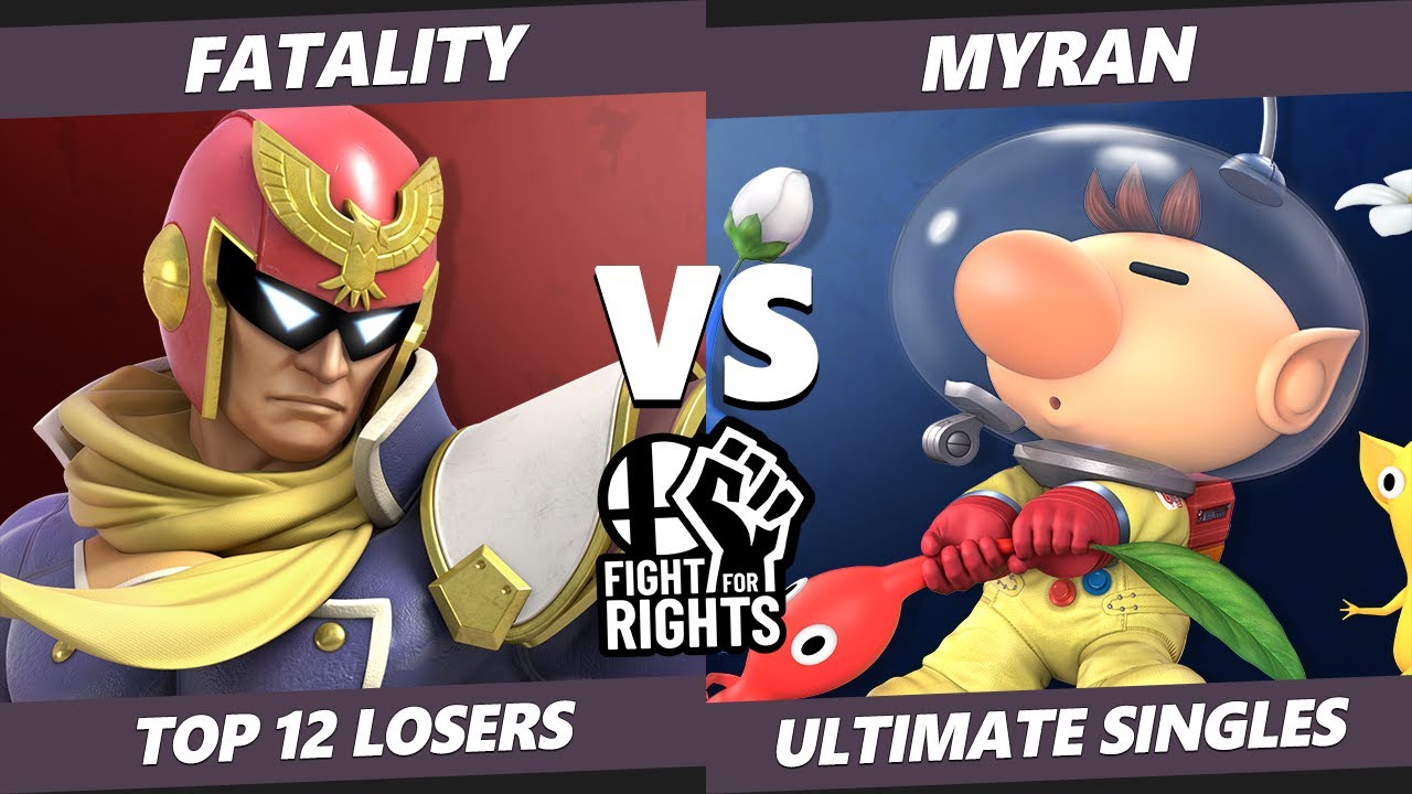 FFR East Ultimate Top 12 Losers - Fatality (Captain Falcon) Vs. Noble | Myran (Olimar) SSBU Singles