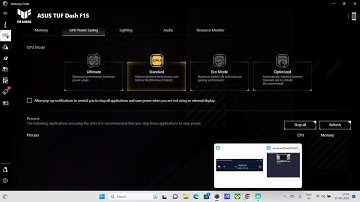 How to fix Armoury Crate application missing GPU power saving tab issue in ASUS gaming PC