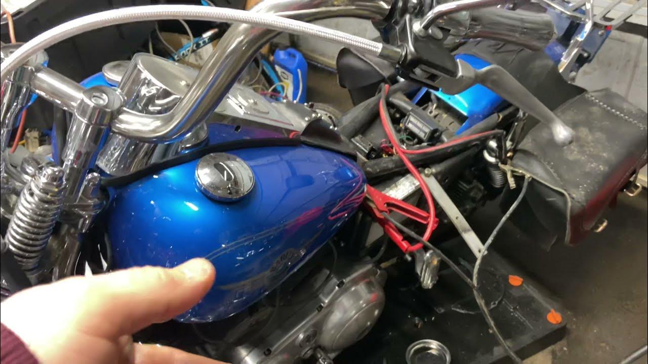 86 sportster clutch cable YouTube