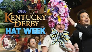 Day One of Kentucky Derby Hat Week in Partnership with Ford | The Tonight Show Starring Jimmy Fallon