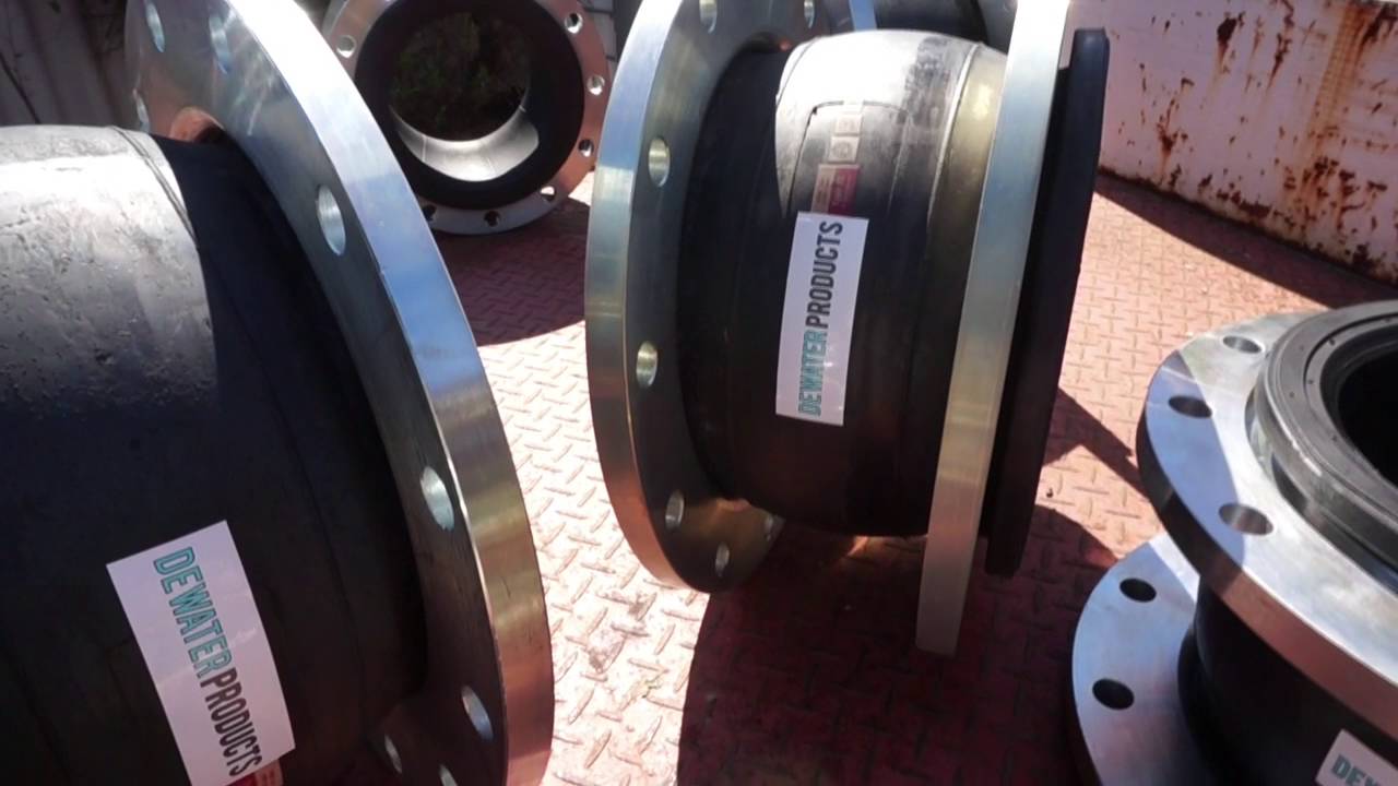 DN300 Rubber Expansion Joint ANSI 150LB | DEWATER PRODUCTS
