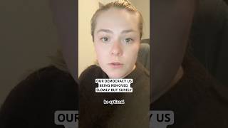 Our Democracy Is Being Removed, Slowly But Surely