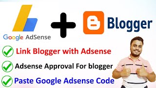 How to Link Blogger to Google AdSense In Hindi - 2021 | Google Adsense Approval For Blogger Blogspot