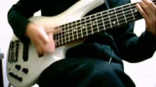 Video thumbnail of "TAKE ME (CASIOPEA) Bass Cover"