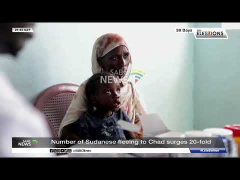 UNHCR says Sudan to Chad refugee influx surges twenty-fold