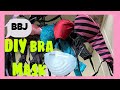 How to make a face mask BRA N95 with no machine.DIY do it yourself 2020