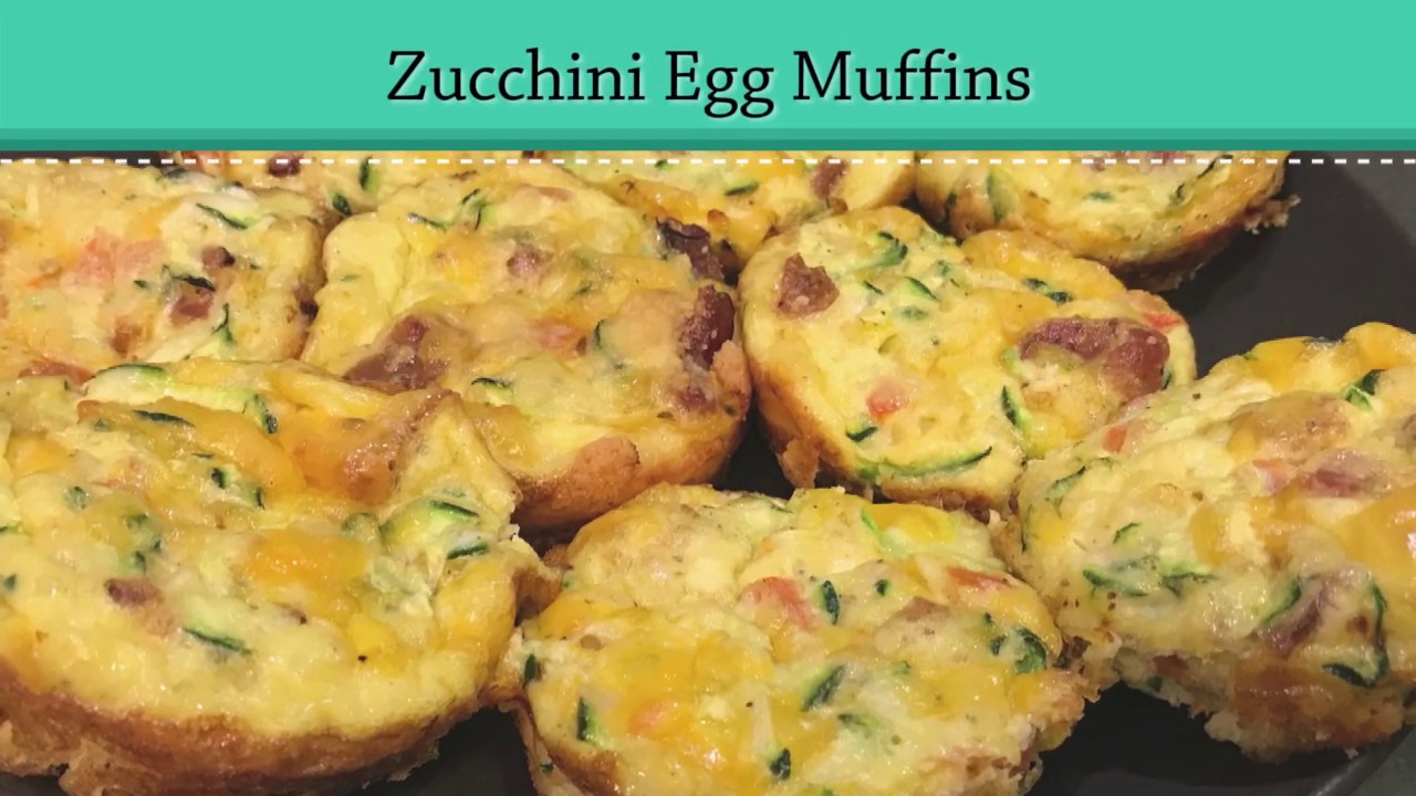 Zucchini Egg Muffins YouTube