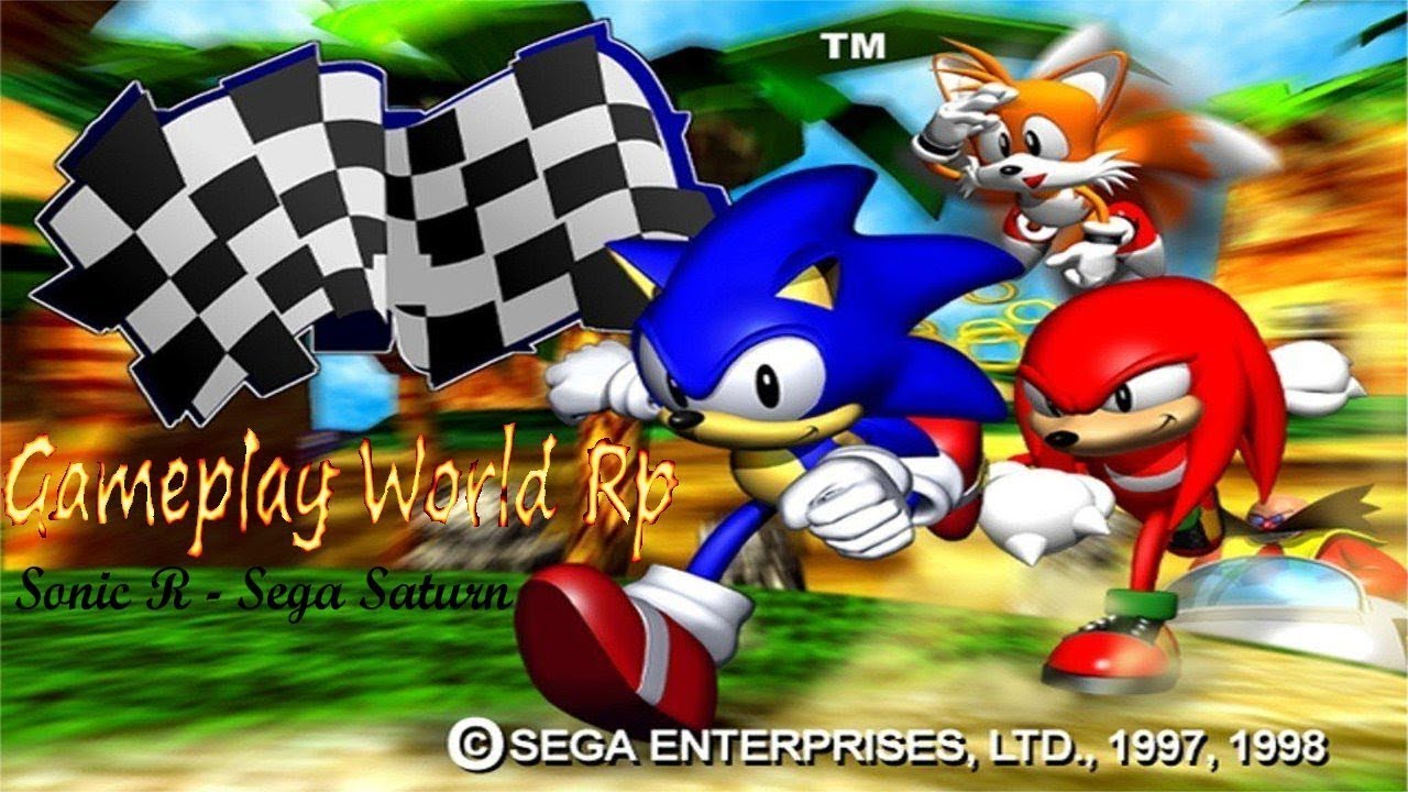 Jogando super Sonic r 64 - YouTube