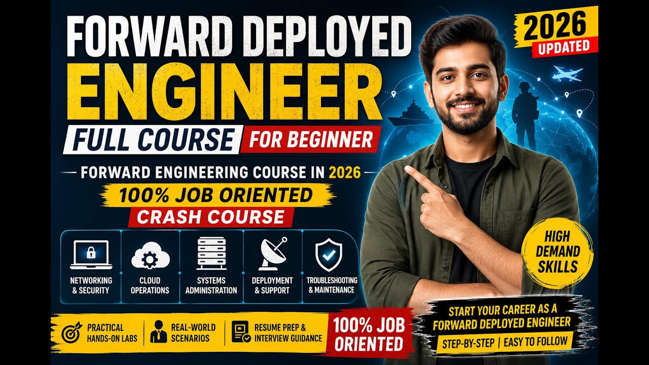 Forward Deployed Engineer Full Course 2026 | Complete Beginner to Advanced Training