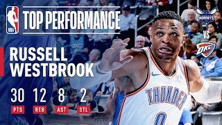 Russell Westbrook Stuffs The Stat Sheet In Win Over Hornets | November 23, 2018