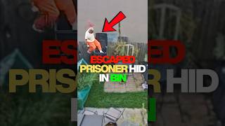 Escaped Prisoner Hides in RUBBISH BIN — CCTV Caught It All