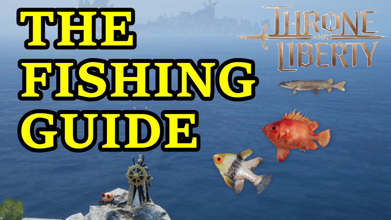 Testing ALL 4 fishing baits in Throne and Liberty