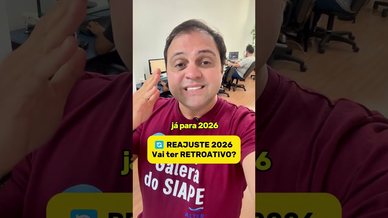 ATENÇÃO: Esclarecimentos sobre o REAJUSTE SALARIAL de 2026 para SERVIDORES FEDERAIS! VEJA AGORA