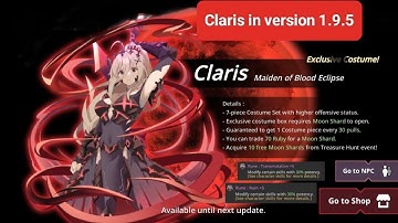 New Upgraded Claris (Version 1.9.5) | Epic Conquest 2