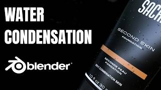Blender Geometry Nodes Tutorial | Realistic Water Droplets on a Tube