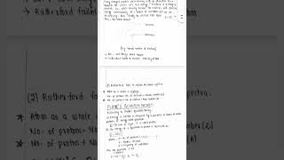 Atomic structure  handwritten notes pdf link in description #notes #atomicstructure #chemistry