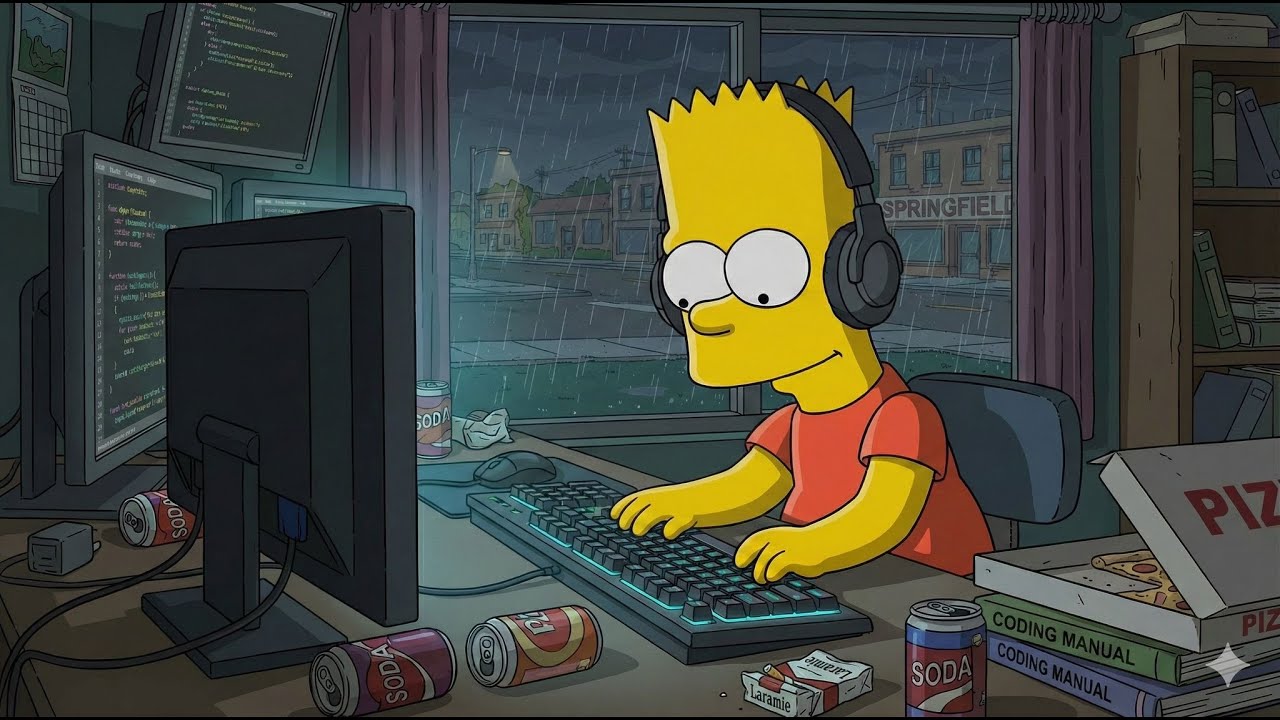 Coding Chill Rainy Day Chill HipHop Beats Mix🎧🌧️ | Coding & Studying Session🍂 | Good ...