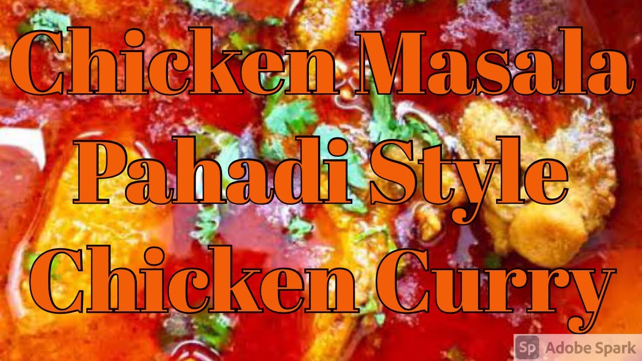 Chicken Masala with Rice | Uttarakhand Style | Pahadi Chicken | Frk V Tech