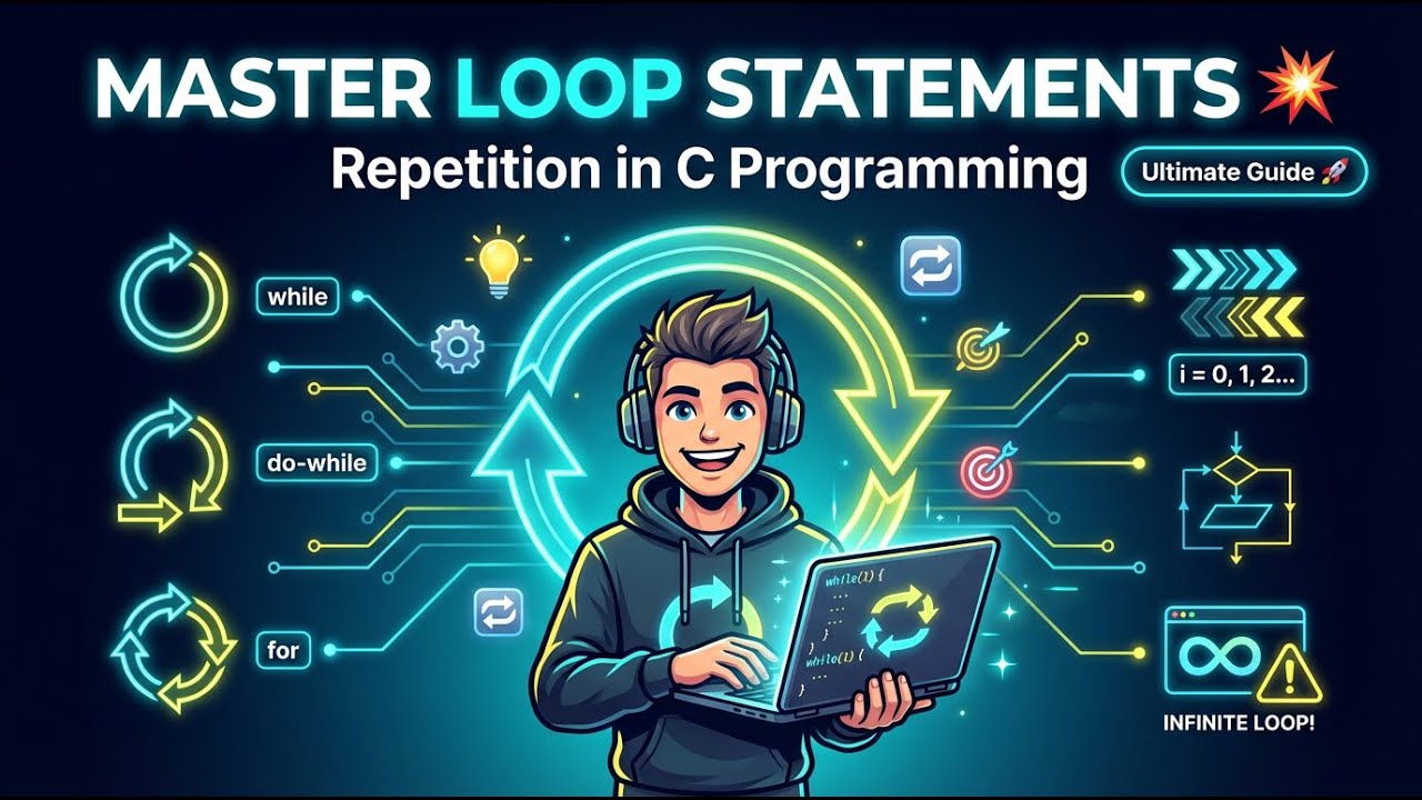 Mastering Loop Control Statements in C | while, do-while, and for ...