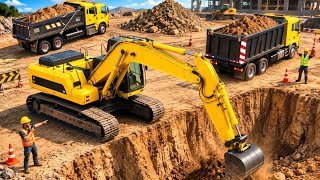 🚜 Road Builder 3D: Excavator Sim Gameplay | Real JCB Excavator & Road Construction Simulator 🏗️