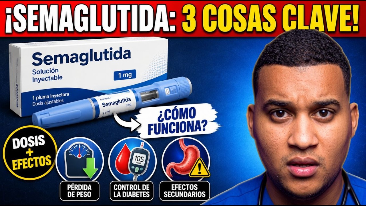 Semaglutida para que sirve, dosis y Efectos Secundarios