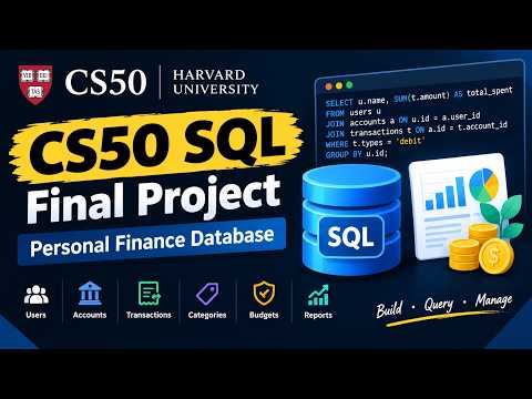 CS50 SQL Final Project — Personal Finance Database