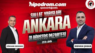 01 Eylül 2026 // Ankara At Yarışı Tahminleri // Gökhan Ormancı - Rıdvan Çoban