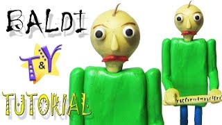 Как слепить Балди из пластилина Туториал Baldi from clay Tutorial